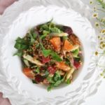 Orange Asparagus Wheat Berry Salad